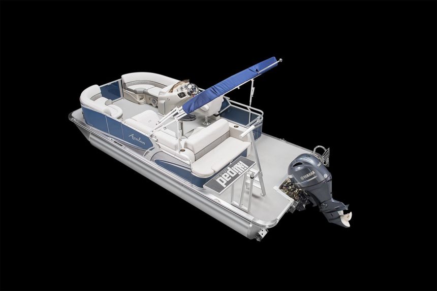 Avalon LSZ pontoon with Yamaha F90 motor