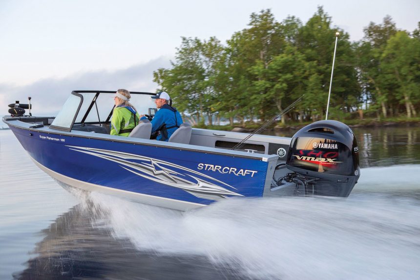 Starcraft boat with Yamaha VF150 motor