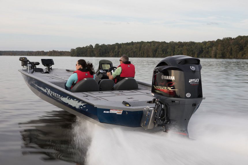 Xpress boat with Yamaha VF250 motor